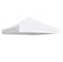 Gazebo Tent Top Cover Camping Beach Sunshade Shelter - White / 2.8x2.8M