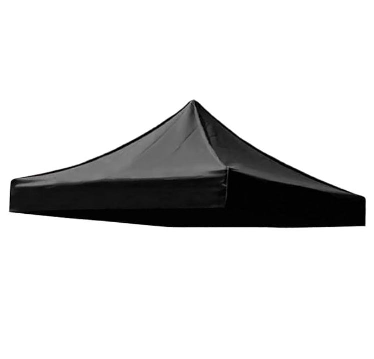 Gazebo Tent Top Cover Camping Beach Sunshade Shelter - White / 3x6M