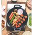 Nonstick Barbecue Grill Pan Sturdy Cast Iron Griddle - 34CM
