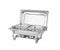 Chafing Dish Food Warmer Stove, 11L, 2 Compartment, 304 Stainless Steel