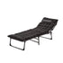 Folding Lounger Zero Gravity Recliner Garden Sun Chair - Grey