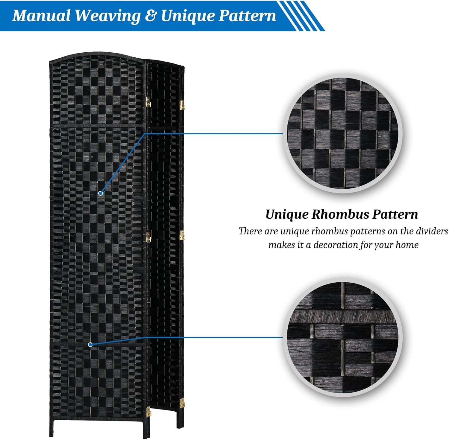 Folding Room Divider Screen – Stylish Home Partition