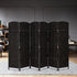 Portable Folding Room Divider Partition – 6 Panel Privacy Screen