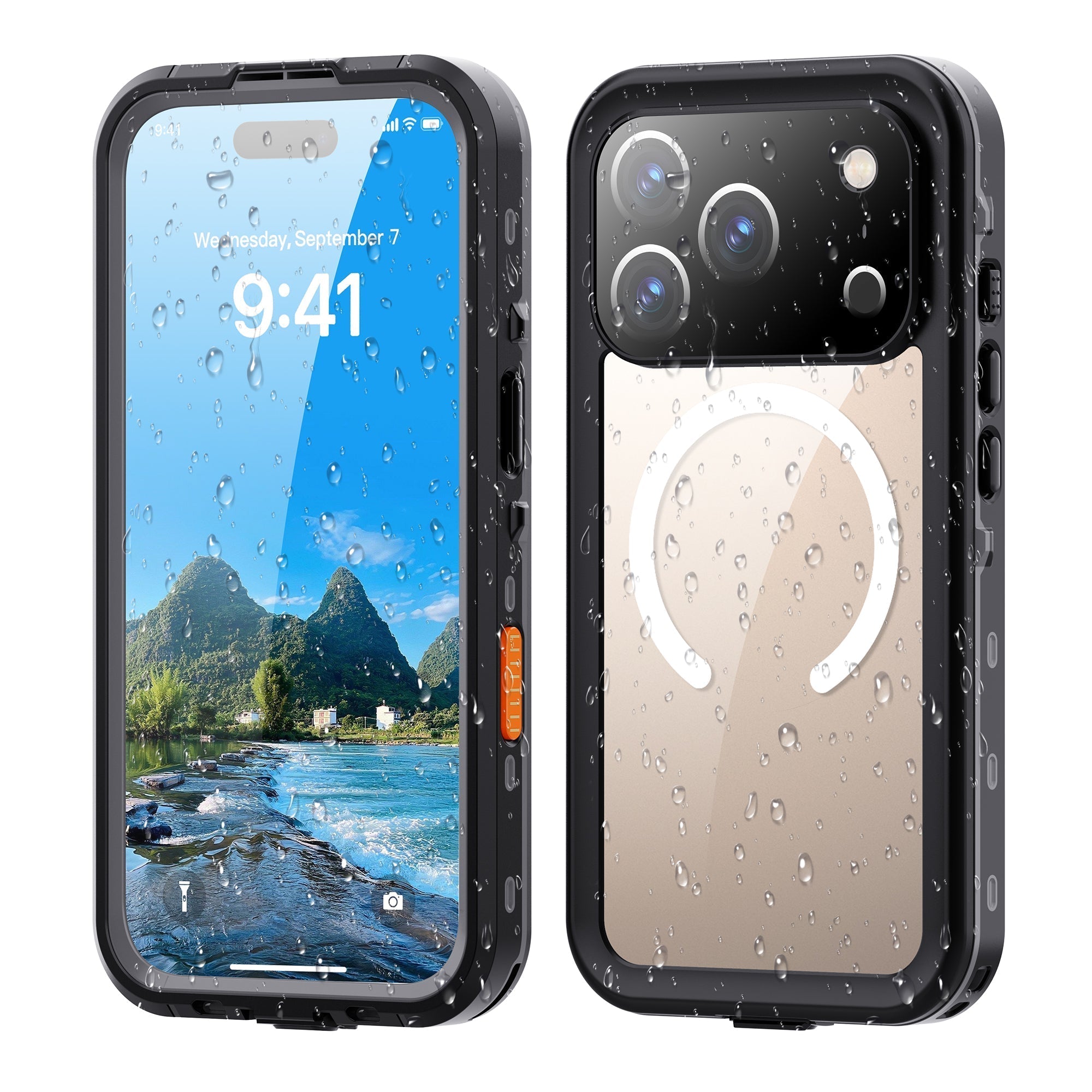 iPhone 17 Pro Waterproof Case Shockproof Lifeproof Case