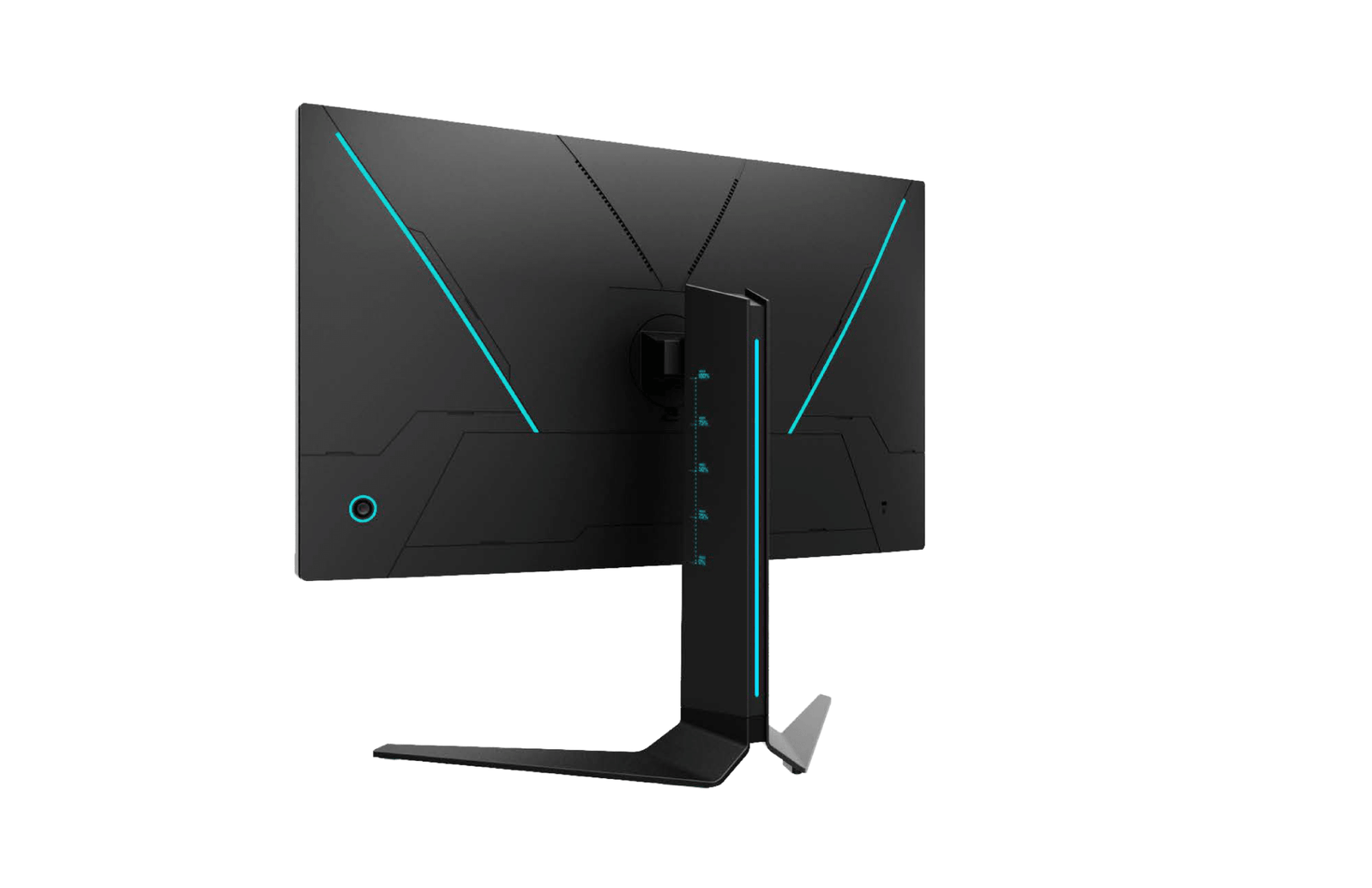 Gaming Computer Monitor 27 IPS panel Flat QHD (2560 x 1440) 165Hz 1ms Adaptive Sync with Speakers Height Adjustable