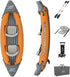 3.21m x 1.00m Rapid X2 Kayak for 2 with Hand Pump, Paddles, Seats, Fins and Storage Bag Two Seater