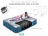 Bestway 2.03m x 1.52m x 36cm Tritech Fashion Flock comfortable inflatable Air Mattress Queen Built-in AC Pump