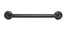 Wall Mount safety Grab Rail - Black