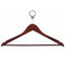Anti-theft Wooden Cloth Hanger - Brown