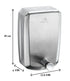Stainless Steel Liquid Soap Dispenser 1000ML