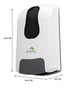 Manual Soap-Sanitiser Dispenser 1000ML - White