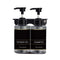 Liquid Soap Dispenser 300ml - Transparent Black