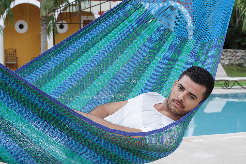 The Power nap  hammock in Caribe Colour