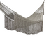 Mexican Cotton Rope Hammock King Size Hand Woven Outdoor Grey 300kg