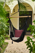 Extra Large Outdoor Cotton Mexican Hammock Chair in Black Colour