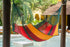 Mayan Legacy Queen Size Outdoor Cotton Mexican Hammock in Imperial Colour