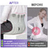 BKT Cushion Portable Ergonomic Lower Back Seat Lumbar Support Chair Posture Corrector Extra Large Fit 75-150kg Users for Home Office Chair and Floo