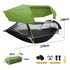 Hammock Tent Outdoor Double Portable Multi-Functional Waterproof Hammock Parachute Camping Hanging Bed 270x140cm with Anti Mosquito Net and Storage Bag