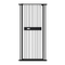 Extra Tall 150cm Baby Pet Security Gate Balck Safety Gate Easy Fit Fence Two Way Opening No Drill Needed