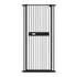 Extra Tall 150cm Baby Pet Security Gate Balck Safety Gate Easy Fit Fence Two Way Opening No Drill Needed