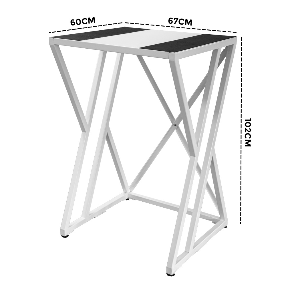 Dryer Stand Over Front Loading Washing Machine Portable Dryer Holder Shelf Stacking Kit for Washing Machine Tumble Dryer 102x67x60cm Holds Up to 100Kg