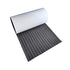 EVA Foam Boat Flooring Mat Faux Decking Teak Marine Mat Boat Carpet Sea Deck Flooring for Motorboat RV Yacht Kayak Surfboard 240cmx90cm Dark Grey