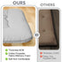 Foldable Floor Mattress Roll Up Futon Mattress Thicken Memory Foam for Bedroom Guest Room and Travel Portable Japanese Sleeping Tatami Mat 1x2m Grey