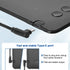 Digital Graphics Tablet Drawing Pad 8192 Levels Large Working Area 285x180mm Compatible with Win/MacOS Support PC/Mobile for Drawing Designing Teaching