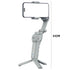 Portable Mobile Intelligent Gimbal 3 Axis Handheld Foldable and Rechargeable Smartphone Stabilizer 8 Modes with Tripod for Video Recording Face Tracking