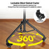Mobile Laptop Tripod Stand 11-16 Inch on Wheels 82-170cm Height Adjustable Projector Stand Portable Stand with Gooseneck Phone Holder for Home Office