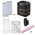 3 Layer Nail Polish Organizer Holds 84 Bottles Detachable and Waterproof Nail Care Storage Box for Lamp and Nail Art Manicure Tools Travel Carrying Case
