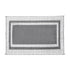 Large Outdoor Rug 275x365cm Weatherproof Plastic Weave Mat Washable Outside Solid Carpet Easy Care for Patio Deck Backyard Garden RV Camping Silver Grey