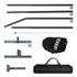 Portable Pickleball Net 6.7m Regulation Size Steady Metal Frame and Standard PE Nets With Carrying Bag Indoor Outdoor Training Versatile Game Net Set