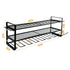 Power Tool Organizer Wall Mount 7 Drill Holder 3 Layer Heavy Duty Metal for Drill Plier Hammer Rack Suitable for Workshop Garage