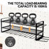 Power Tool Organizer Wall Mount 7 Drill Holder 3 Layer Heavy Duty Metal for Drill Plier Hammer Rack Suitable for Workshop Garage