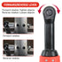 Cordless Electric Ratchet Wrench Set 12V Power Electric Ratchet Wrench 3/8inch 400 RPM Variable Speed with Sockets Two 2000mAh Batteries and Charger