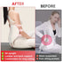Cushion Portable Ergonomic Lower Back Seat Lumbar Support Chair Posture Correction Max Load 110kg for Home Office Chair and Floor Seat Red Heart Design