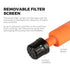 Submersible Inline Pump 12V 280GPH Transfer Pump Water Resistant High Pressure Washing Water Diesel Pump For RV Marine Boat Caravan