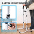 Mobility Standing Aid Aluminium Alloy Handrail Adjustable Height with Non-Slip Base for Seniors and Pregnant Women Couch Assistance Bearing Capacity 100kg