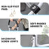 Mobility Standing Aid Aluminium Alloy Handrail Adjustable Height with Non-Slip Base for Seniors and Pregnant Women Couch Assistance Bearing Capacity 100kg