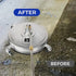 16.5 Inch High-Pressure Surface Cleaner Concrete Cleaner Driveway Cleaner 4000PSI-Stainless Steel with Quick Connector For Concrete Driveway