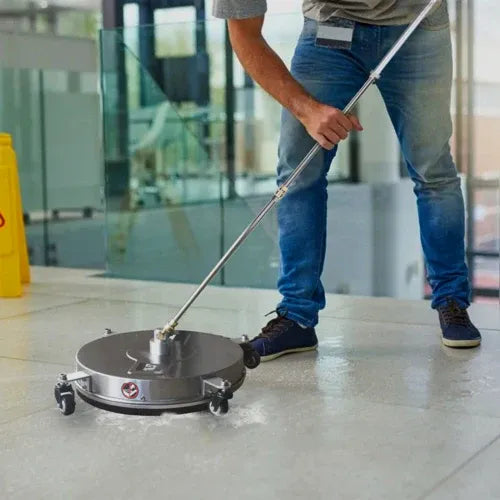 16.5 Inch High-Pressure Surface Cleaner Concrete Cleaner Driveway Cleaner 4000PSI-Stainless Steel with Quick Connector For Concrete Driveway