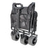 Foldable Camping Wagon 150L Portable Hand Trolley with All-Terrain Wheels and Tailgate For Outdoor Picnic Shopping Sports Max Load 200Kg Utility Cart