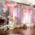 Golden Square Wedding Arch Adjustable 1M-2M Flower Rack Backdrop Stand Balloon Arch Stand for Wedding Birthday Party Garden Ceremony Decoration