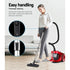 Bagless Vacuum Cleaner 2200W Multi-Cyclonic HEPA Filter 4L Red