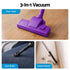 Devanti 3-in-1 Corded Stick Vacuum Cleaner 16000Pa Suction HEPA Filter Purple