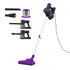 Devanti 3-in-1 Corded Stick Vacuum Cleaner 16000Pa Suction HEPA Filter Purple