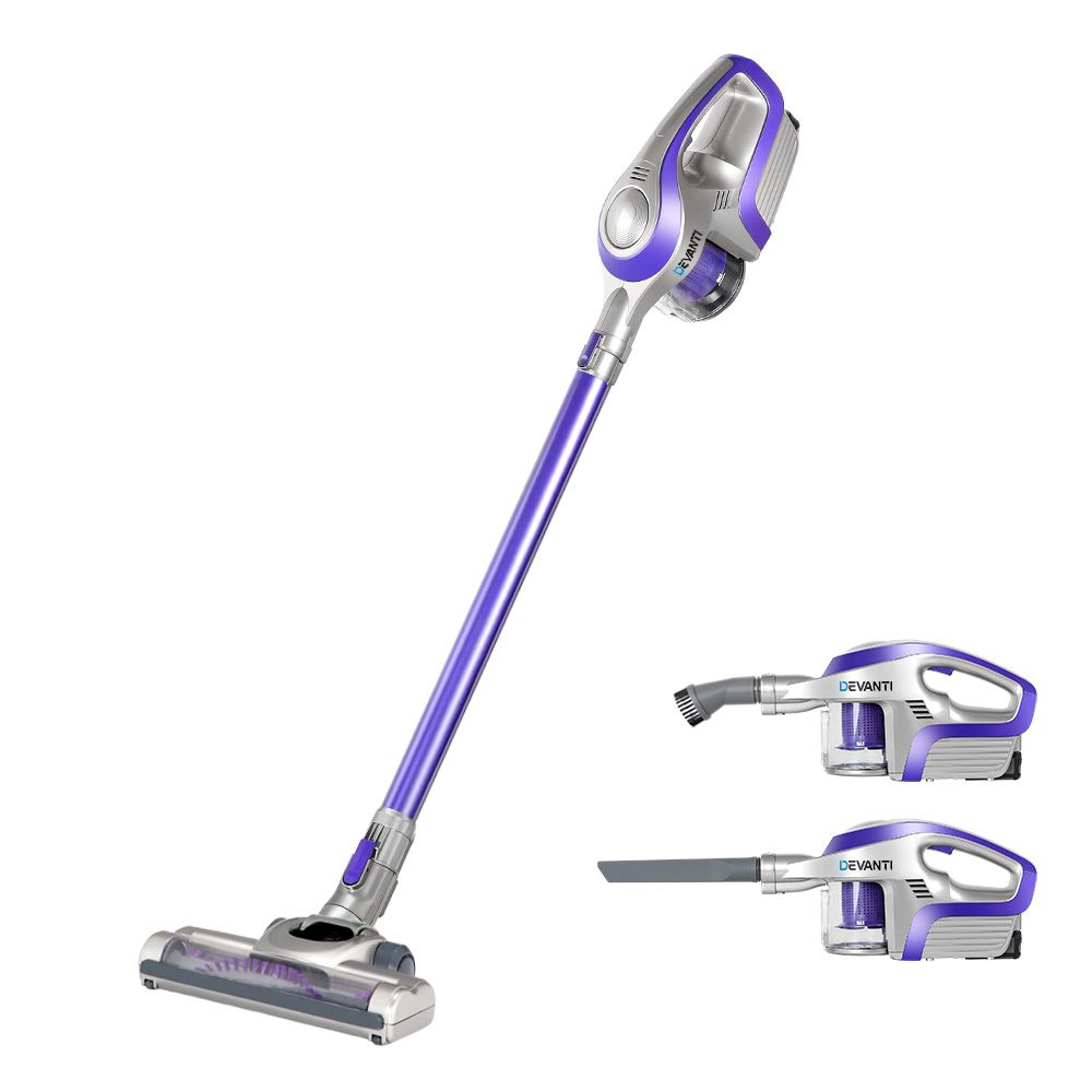 Cordless Stick Vacuum Cleaner 150W 8000Pa Lightweight 2-in-1 Rechargeable