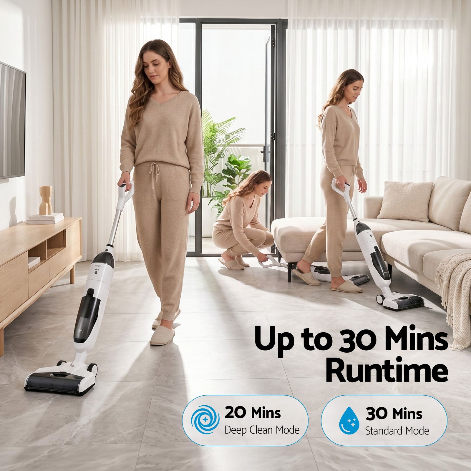 Wet Dry Stick Vacuum Cleaner 200W