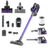 Cordless Handstick Vacuum 150W Motorised Roller HEPA Filter Purple